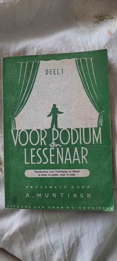 A Muntingh - voor podium en lessenaar Deel I, Antiek en Kunst, Antiek | Boeken en Bijbels, Ophalen of Verzenden