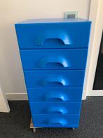 HKliving Chest Ladekast blauw - 6 Lades, Nieuw, 5 laden of meer, Minder dan 100 cm, 25 tot 50 cm