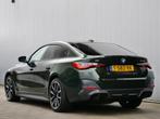 BMW i4 eDrive35 High Executive 70 kWh 286 Pk Automaat M-Spor, Auto's, BMW, Achterwielaandrijving, Gebruikt, Zwart, 1965 kg