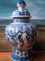 antieke dekselvaas Makkum nr SS 762 ger dirk, Antiek en Kunst, Verzenden