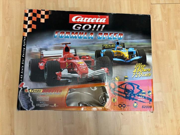 Carrera go! Racebaan Formula Speed 62008, Kinderen en Baby's, Speelgoed | Racebanen, Gebruikt, Racebaan, Elektrisch, Carrera, Met looping