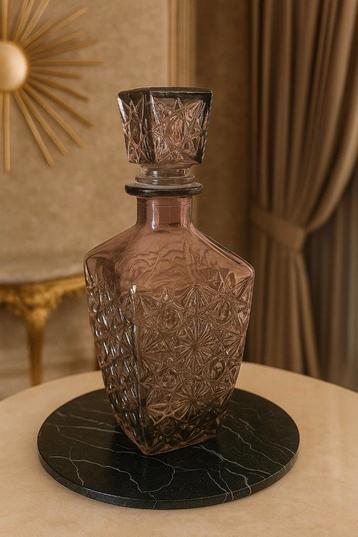 Vintage Smoky Textured Karaf beschikbaar voor biedingen