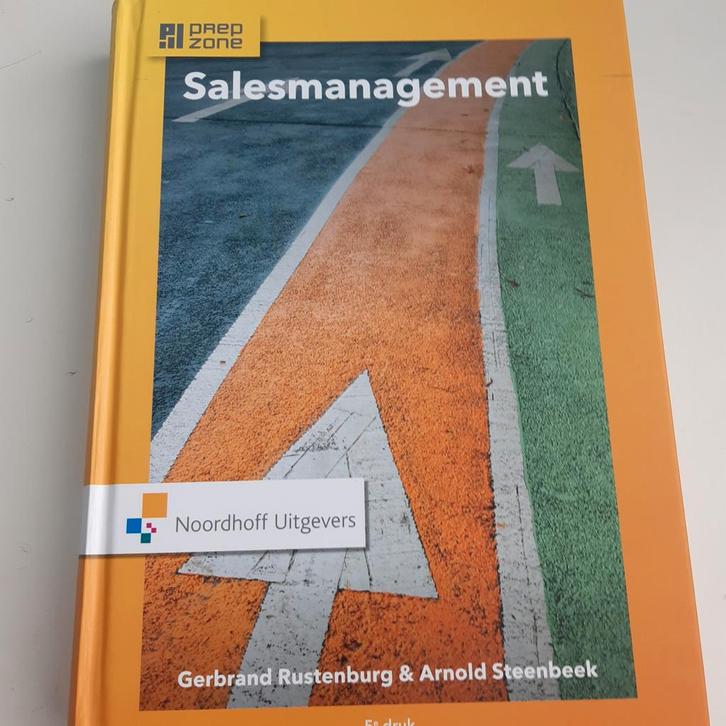Arnold Steenbeek - Salesmanagement, Boeken, Wetenschap, Ophalen of Verzenden