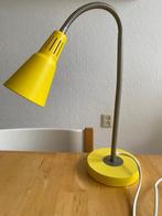 Vintage geel Ikea Kvart tafel lamp flexibele zwanenhals zgan, Ophalen of Verzenden, Zo goed als nieuw, Metaal, Minder dan 50 cm