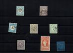 nederland klassiek postzegels puntstempels , kleinrondstempe, Postzegels en Munten, Ophalen of Verzenden, T/m 1940, Gestempeld