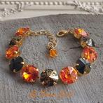Armband "Halloween Glamour " met Swarovski Crystal, Met kristal, Overige materialen, Overige kleuren, Verzenden