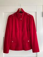 Vero Moda rode winterjas / mantal maat S/M rood rits kraag, Vero Moda, Ophalen of Verzenden, Zo goed als nieuw, Maat 36 (S)