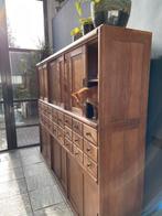 Eiken Apothekerskast, Huis en Inrichting, Gebruikt, Ophalen of Verzenden, 200 cm of meer, Eikenhout