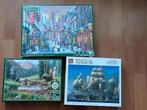 Diverse legpuzzels 3 x 1000 stuks, Ophalen of Verzenden, 500 t/m 1500 stukjes, Gebruikt, Legpuzzel