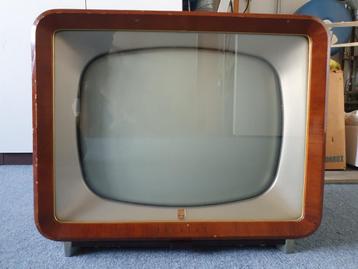 Antieke vintage televisie 1957 philips 17TX180U Doet het nog