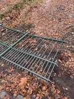 Hekwerk 6 meter groen sierhekwerk, Ophalen, Gebruikt, IJzer, Sierhekwerk