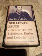 Der Letzte Zeuge Rochus Misch, Der Untergang, Adolf Hitler, Ophalen of Verzenden, Duitsland, Boek of Tijdschrift