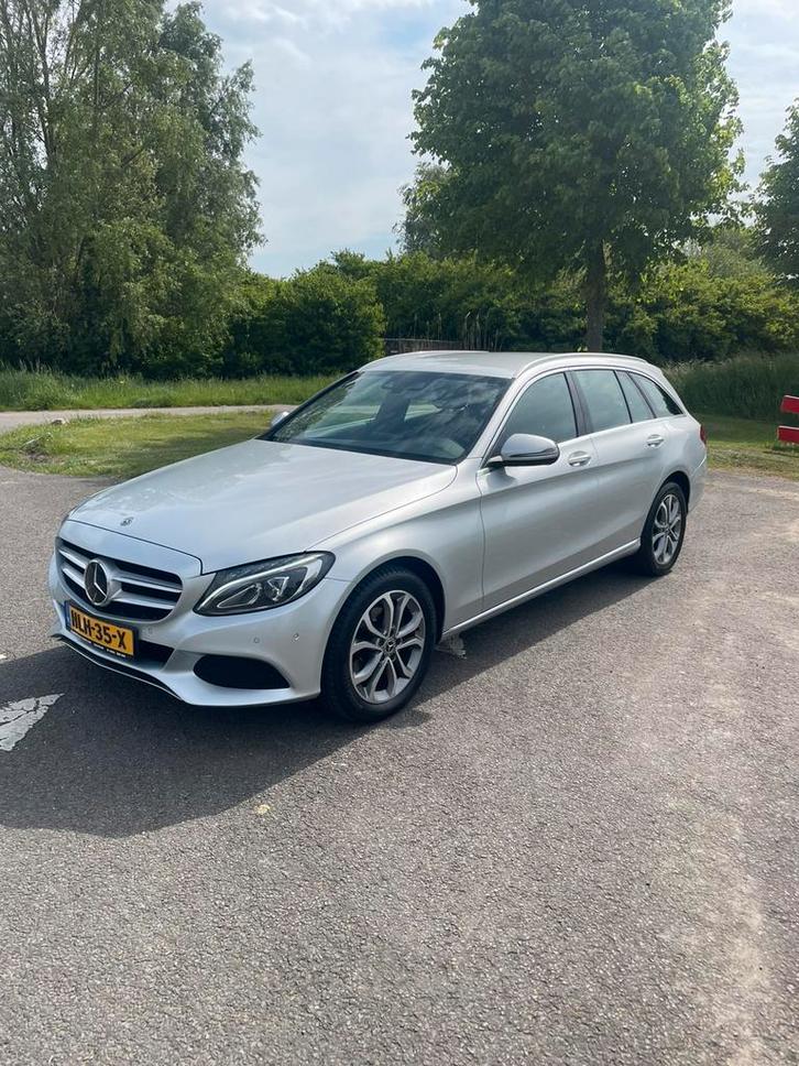 Mercedes-Benz C-Klasse C180 d 116pk 7G-TRONIC 2018 Grijs, Auto's, Mercedes-Benz, Particulier, C-Klasse, Diesel, Euro 6, Stationwagon