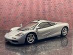 1/18 McLaren F1 zilver - AutoArt Signature series, Hobby en Vrije tijd, Modelauto's | 1:18, Ophalen of Verzenden, Zo goed als nieuw