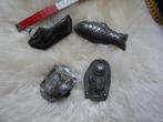CHOCOLADE MALLEN KIP SCHOEN ,KIND EN VIS., Antiek en Kunst, Ophalen of Verzenden