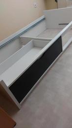 IKEA bedombouw GRATIS, Huis en Inrichting, Slaapkamer | Bedden, Ophalen, Gebruikt, Eenpersoons, Wit