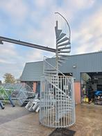 Stalen wenteltrap gegalv hoog 5,4mtr nob168, Doe-het-zelf en Verbouw, Ladders en Trappen, Ophalen of Verzenden, Zo goed als nieuw