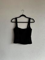 Zara zwarte corset top, Kleding | Dames, Tops, Verzenden, Zo goed als nieuw, Zara, Zwart
