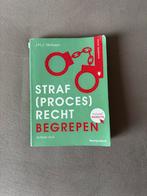 Straf(proces)recht begrepen - J.H.J. Verbaan, Boeken, Studieboeken en Cursussen, Ophalen of Verzenden, Gamma, Zo goed als nieuw
