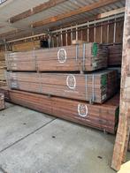 Azobe hardhouten  planken palen  terras  vlonder  schutting, Ophalen, Nieuw, Hout