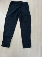 Mooi donkerblauw linnen broekje Penn Ink, Ophalen of Verzenden, Zo goed als nieuw, Maat 36 (S), Blauw