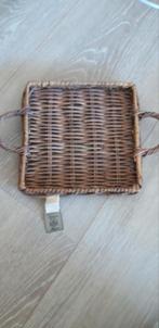 Riviera Maison mini dienblad rattan, Ophalen of Verzenden, Zo goed als nieuw, Riet