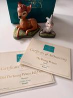 WDCC Bambi & Thumper, Ophalen of Verzenden, Zo goed als nieuw, Beeldje of Figuurtje