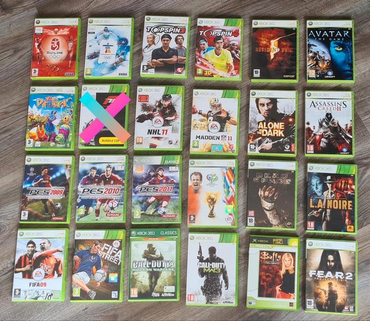 Xbox 360 Games - Collectie Diverse Titels (23 stuks), Spelcomputers en Games, Games | Xbox 360, Gebruikt, Overige genres, Ophalen of Verzenden