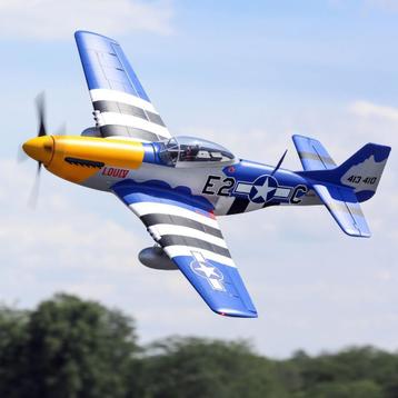 E-Flite P-51D Mustang 1.5m BNF Basic met Smart systeem beschikbaar voor biedingen