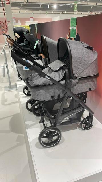 Kinderwagen On Tour 2in 1 grey Melange beschikbaar voor biedingen