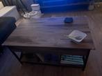 Salontafel met opbergvak, Huis en Inrichting, Tafels | Salontafels, Ophalen, Gebruikt, 100 tot 150 cm, 50 tot 100 cm