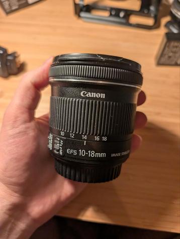 Canon EF-S 10-18mm IS STM - Groothoeklens beschikbaar voor biedingen