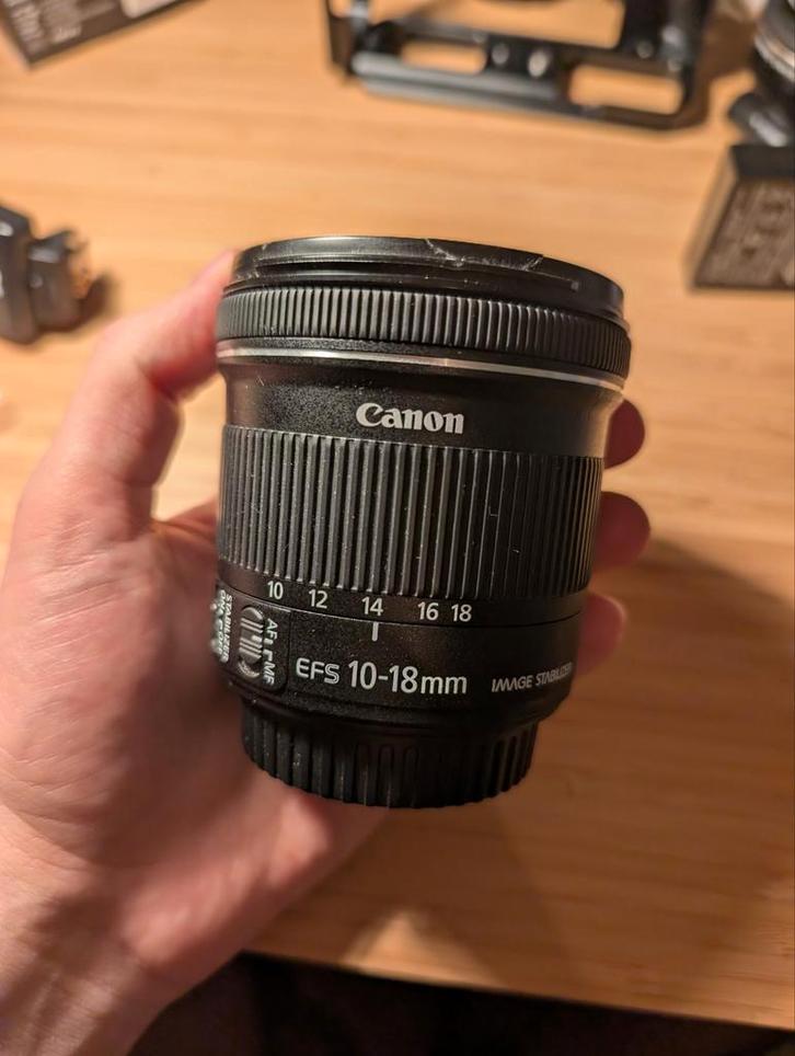 Canon EF-S 10-18mm IS STM - Groothoeklens, Audio, Tv en Foto, Fotografie | Lenzen en Objectieven, Gebruikt, Groothoeklens, Zoom