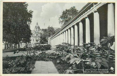 (701-394-021) Wiesbaden Brunnenkolonnade, Verzamelen, Ansichtkaarten | Buitenland, Duitsland, Verzenden