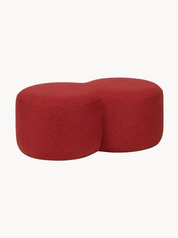 Design poef van noo.ma – Umbo in Poppy Red / Rood beschikbaar voor biedingen