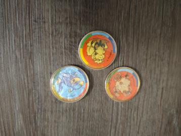 Pokémon collector coins & flippo 4 stuks totaal beschikbaar voor biedingen