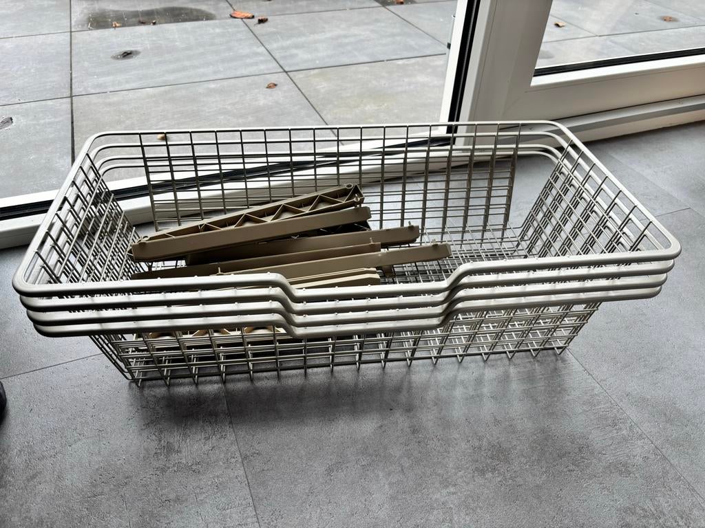 IKEA Draadmanden 4 stuks - 70x36cm, Huis en Inrichting, Ophalen, Gebruikt, Bruin, 50 tot 100 cm