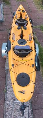 Hobie Oasis tweepersoons trapkano, Watersport en Boten, Ophalen, Gebruikt, Met peddels, Kajak