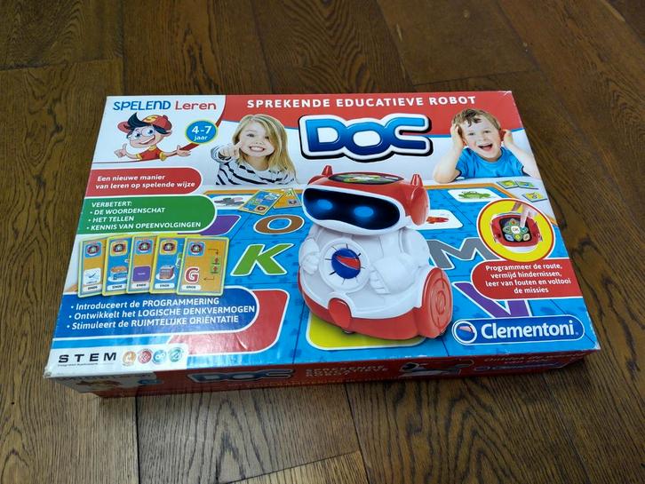 Clementoni Doc Robot - leren programmeren, Kinderen en Baby's, Speelgoed | Educatief en Creatief, Gebruikt, Elektronica, Ontdekken