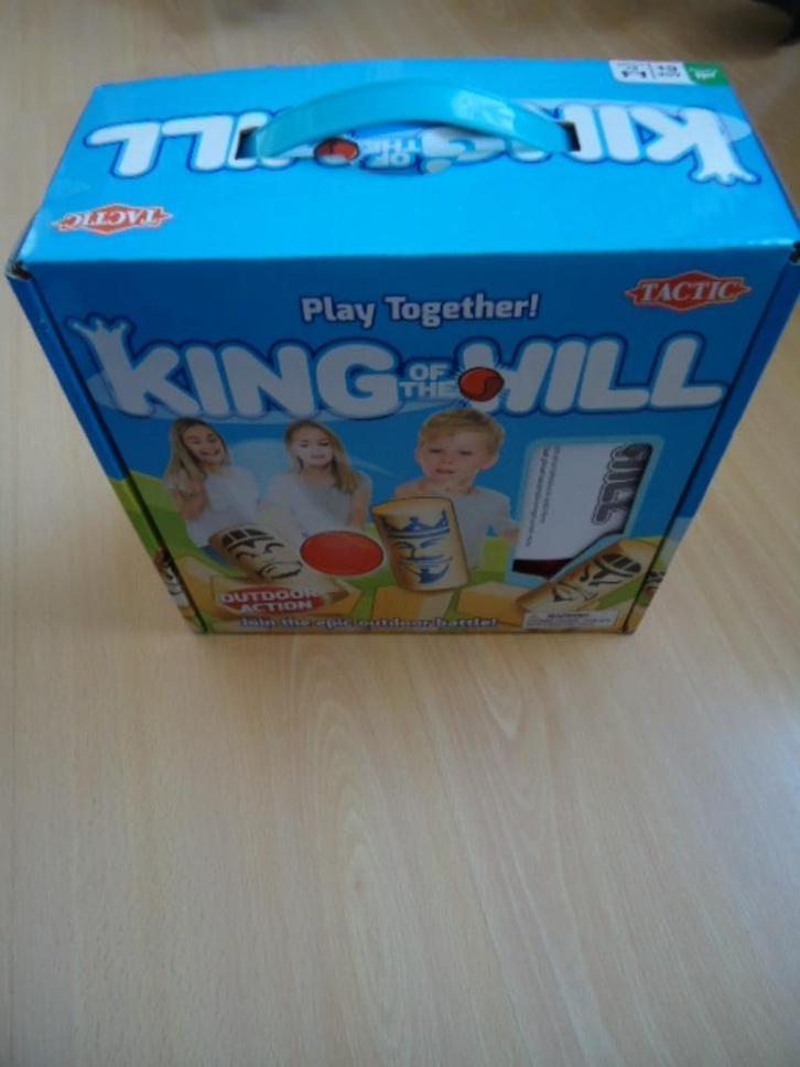 King of the Hill, buiten spel, outdoor action, Hobby en Vrije tijd, Gezelschapsspellen | Overige, Zo goed als nieuw, Een of twee spelers