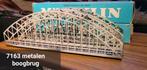 2 stuks Marklin metalen boogbrug 7163, Hobby en Vrije tijd, Modeltreinen | H0, Wisselstroom, Rails, Ophalen of Verzenden, Zo goed als nieuw