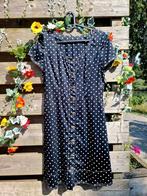 Super schattige vintage polka-dot zomerjurk, Ophalen of Verzenden, Zo goed als nieuw, Maat 38/40 (M), Onder de knie