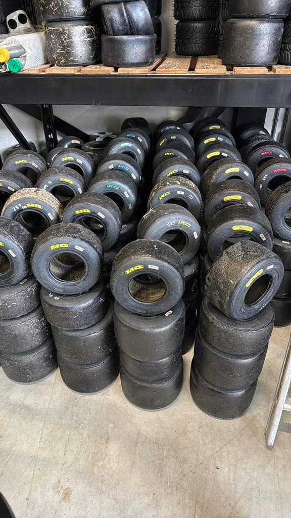 Nette gebruikte kartbanden te koop, Ophalen of Verzenden, Zo goed als nieuw, Onderdelen Kart