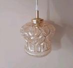 Vintage hanglamp | Jaren 60 lamp | Bubble lamp | amber kleur, Ophalen of Verzenden, Zo goed als nieuw, Minder dan 50 cm