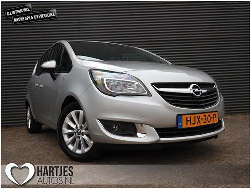 Opel Meriva 1.4 Turbo Blitz (Vol-Opties!) 1e eigenaar, Auto's, Opel, Bedrijf, Te koop, Meriva, ABS, Airbags, Airconditioning, Alarm