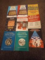 SCHAAKBOEKEN, Hobby en Vrije tijd, Denksport en Puzzels, Ophalen of Verzenden, Minder dan 500 stukjes, Zo goed als nieuw, Schaken