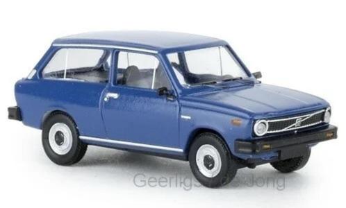 Volvo 66 KOMBI 1975 blauw, Hobby en Vrije tijd, Modelauto's | 1:87, Nieuw, Auto, Brekina, Ophalen of Verzenden