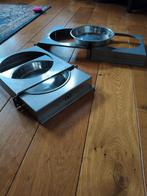 Te koop RVS bad cassette met schaal voor volière bouw., Dieren en Toebehoren, Ophalen of Verzenden, Zo goed als nieuw, Overige materialen