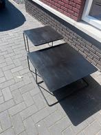 Eleonora salontafels. Messing. In nette staat., Ophalen, 50 tot 100 cm, Rond, Zo goed als nieuw