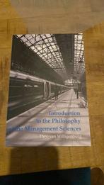 Introduction to the philosophy of the management sciences, Ophalen of Verzenden, Zo goed als nieuw, Theo van Willigenburg